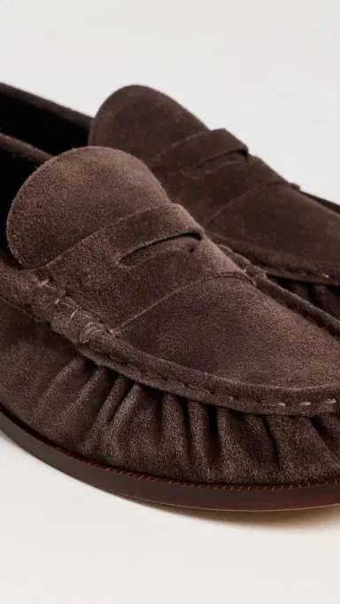 Schutz Tyche Loafers Dark Brown | Thumbnail 6