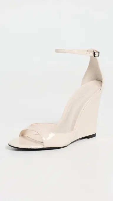 Schutz Scarlett Wedge Sandals Sugar White | Thumbnail 2