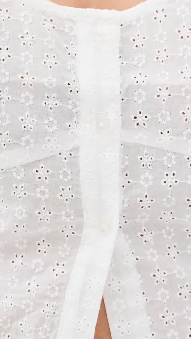 GOOD AMERICAN The Eyelet Top White001 | Thumbnail 6 GOOD AMERICAN The Eyelet Top White001 | Thumbnail 6