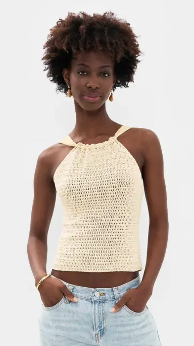 Ba&sh Cedric Crochet Tank Top | Thumbnail 2 Ba&sh Cedric Crochet Tank Top | Thumbnail 2