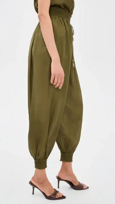 Zimmermann Mahon Harem Pants Olive 4 | Thumbnail 4 Zimmermann Mahon Harem Pants Olive 4 | Thumbnail 4