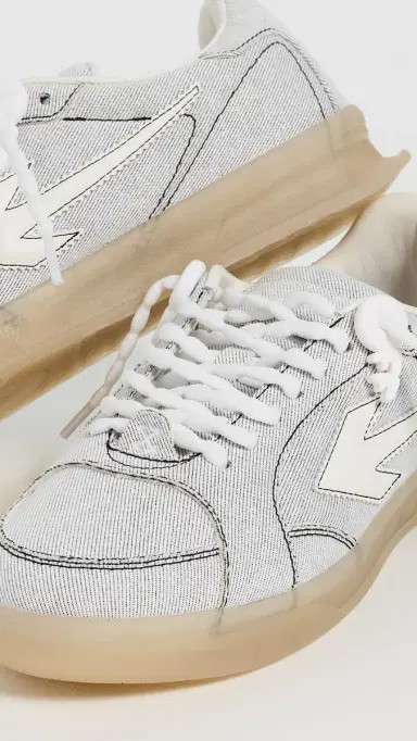 Off-White Denim End of Play Sneakers White 37 | Thumbnail 6 Off-White Denim End of Play Sneakers White 37 | Thumbnail 6