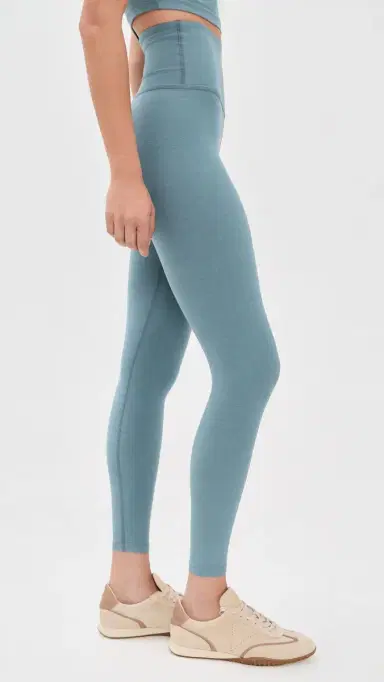 Beyond Yoga Spacedye Caught In The Midi High Waisted 7/8 Leggings torm Heather | Thumbnail 4