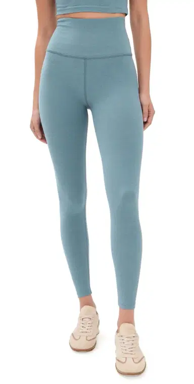 Beyond Yoga Spacedye Caught In The Midi High Waisted 7/8 Leggings torm Heather | Thumbnail 1