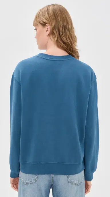 Z Supply Americana Sweatshirt True Navy | Thumbnail 3