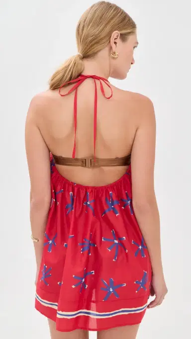 Staud Dani Coverup Dress Painted Foulard | Thumbnail 3