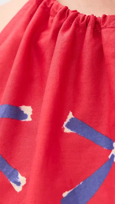 Staud Dani Coverup Dress Painted Foulard | Thumbnail 6