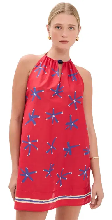 Staud Dani Coverup Dress Painted Foulard | Thumbnail 1