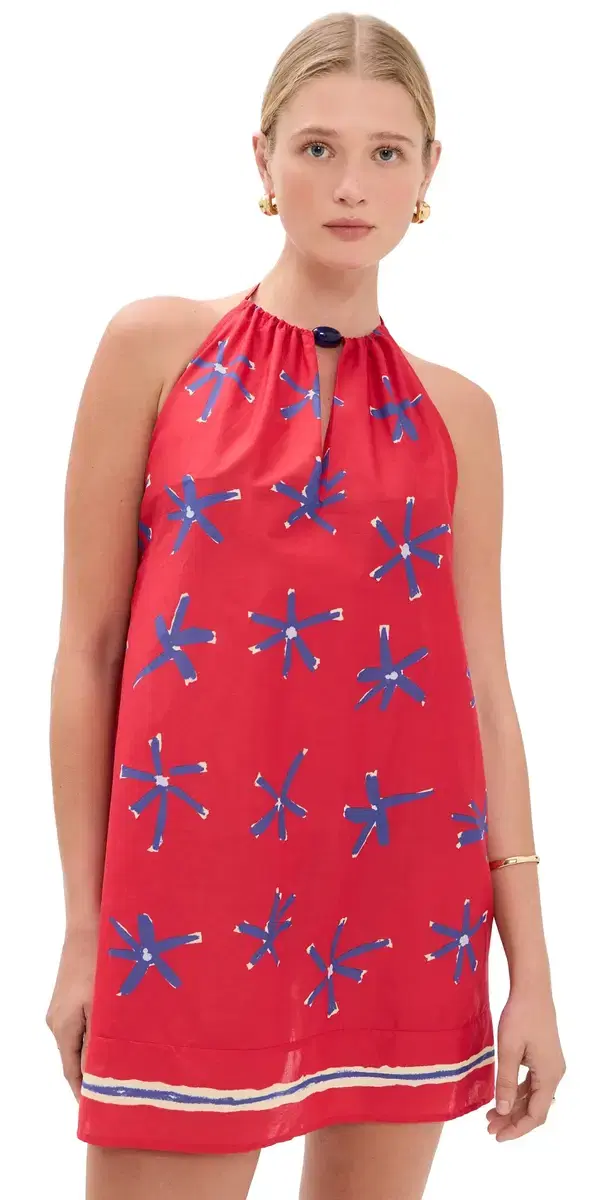 Dani Coverup Dress Painted Foulard
