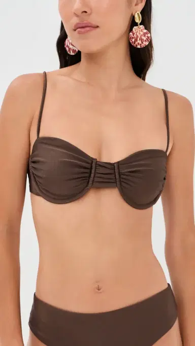 JADE SWIM Mia Bikini Top ocha Sheen | Thumbnail 2