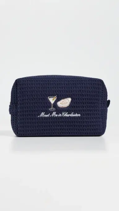 Abbode Meet Me In Charleston Pouch Navy One Size | Thumbnail 2