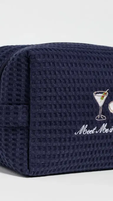 Abbode Meet Me In Charleston Pouch Navy One Size | Thumbnail 5