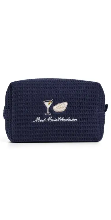 Abbode Meet Me In Charleston Pouch Navy One Size | Thumbnail 1