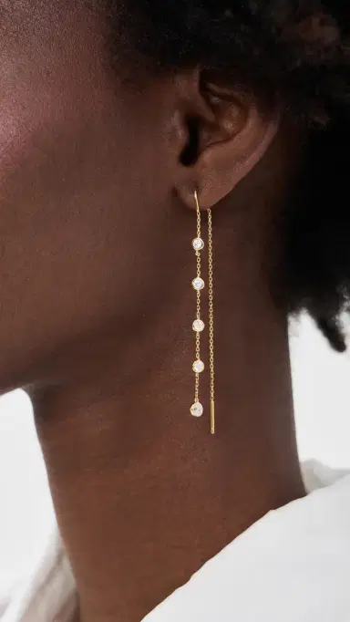 Shashi Whisper Ear Threader III | Thumbnail 3