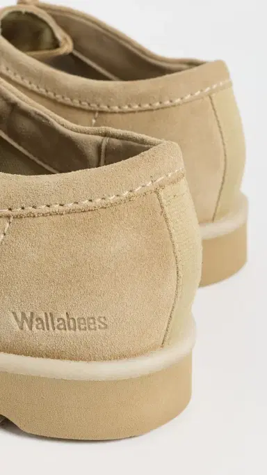 Clarks Meare Walla Lace Up Shoes Maple Suede | Thumbnail 3