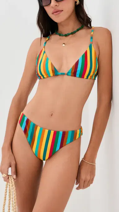 SIMONMILLER Bwai Bikini Bottoms VIBRANT MUTI STRIPE | Thumbnail 4