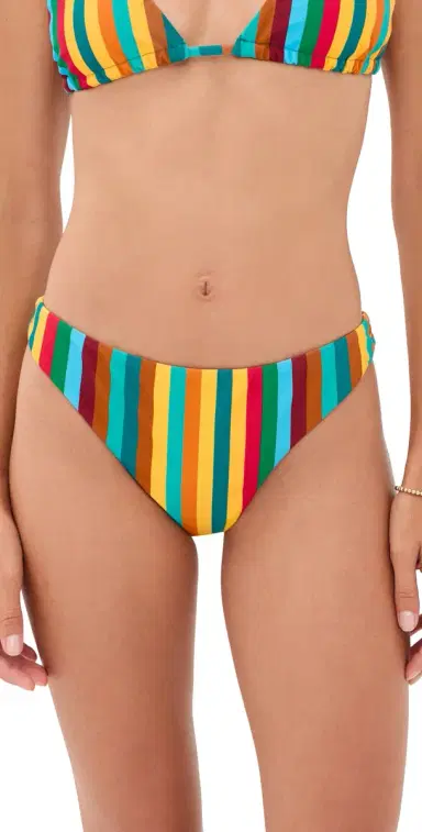 SIMONMILLER Bwai Bikini Bottoms VIBRANT MUTI STRIPE | Thumbnail 1