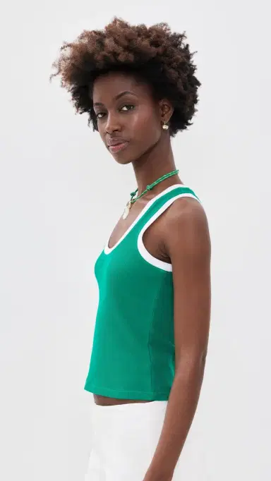 Z Supply Sirena Colorblocked Tank Rainforest | Thumbnail 4 Z Supply Sirena Colorblocked Tank Rainforest | Thumbnail 4
