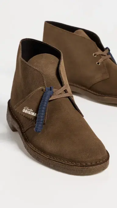 Clarks Suede Desert Boots | Thumbnail 4