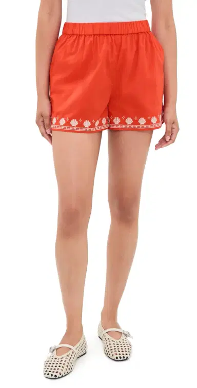 Z Supply Cast of Waves Shorts Lychee M | Thumbnail 1