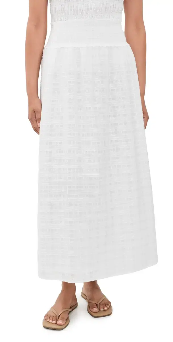 Hill House Home The Delphine Nap kirt White