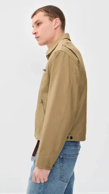 Aaron Levine Service Jacket Khaki | Thumbnail 4 Aaron Levine Service Jacket Khaki | Thumbnail 4