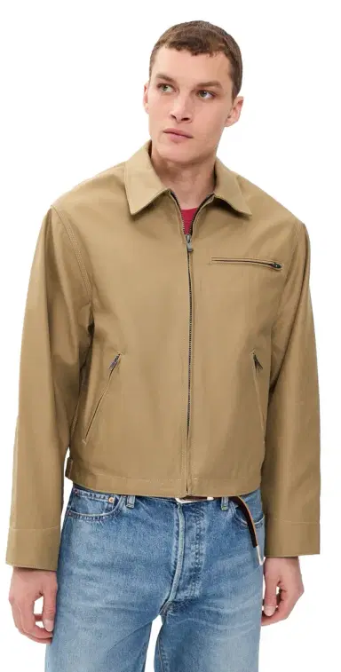 Aaron Levine Service Jacket Khaki | Thumbnail 1 Aaron Levine Service Jacket Khaki | Thumbnail 1