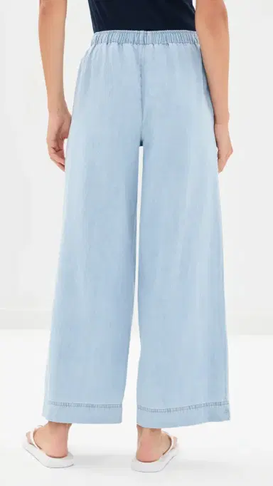 Z Supply Daycation Denim Pants Coastal Water L | Thumbnail 3