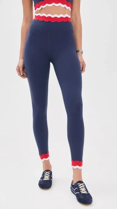 BEACH RIOT Stacy 7/8 Leggings Twilight Firework Colorblock M | Thumbnail 2