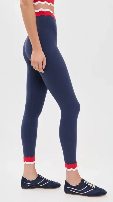 BEACH RIOT Stacy 7/8 Leggings Twilight Firework Colorblock M | Thumbnail 4