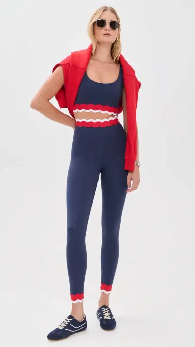 BEACH RIOT Stacy 7/8 Leggings Twilight Firework Colorblock M | Thumbnail 5