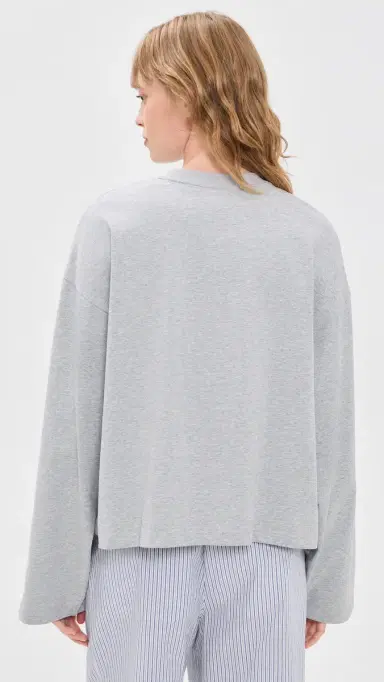 LIONESS Bloom Long Sleeve Tee Grey L | Thumbnail 3