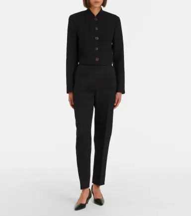 The Row Eranza wool straight pants | Thumbnail 2 The Row Eranza wool straight pants | Thumbnail 2