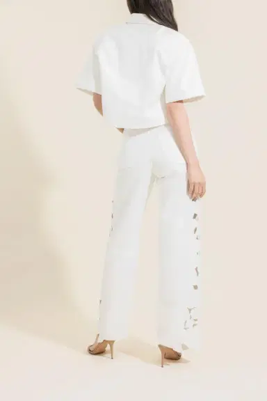 Simkhai Albaine Embroidered Shirt | Thumbnail 4