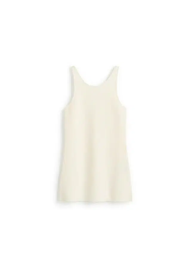 TOTEME Classic Compact Knit Tank- White