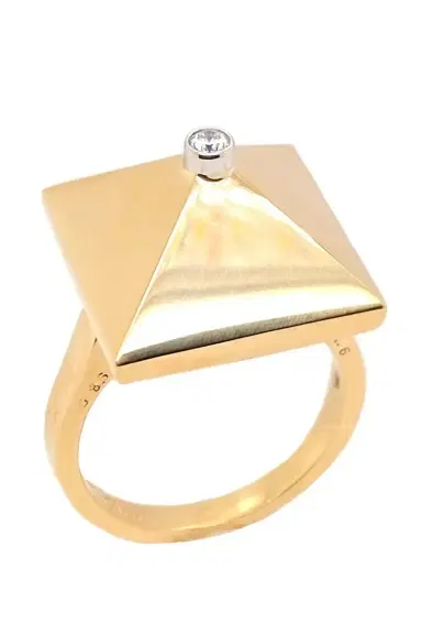 ALETTO BROTHERS Diamond Accent Large Piramide Ring | Thumbnail 1