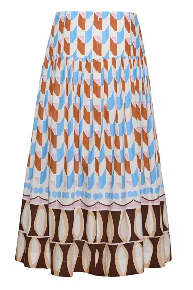 Cara Cara Diya Skirt - Tile Ivory | Thumbnail 5