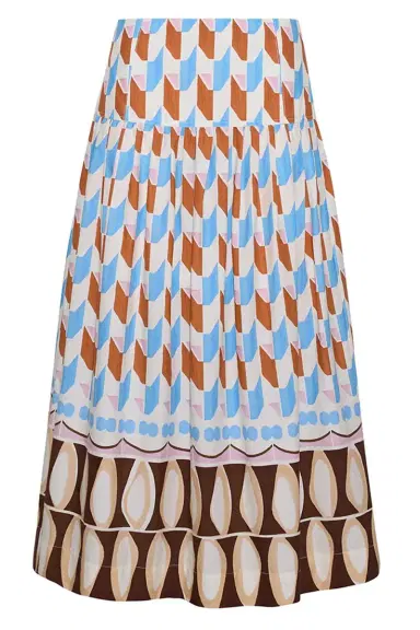 Cara Cara Diya Skirt - Tile Ivory | Thumbnail 1