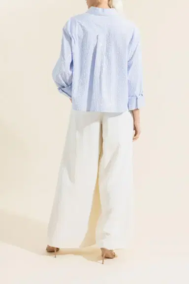 TWP J.D. Shirt - Blue White | Thumbnail 4 TWP J.D. Shirt - Blue White | Thumbnail 4