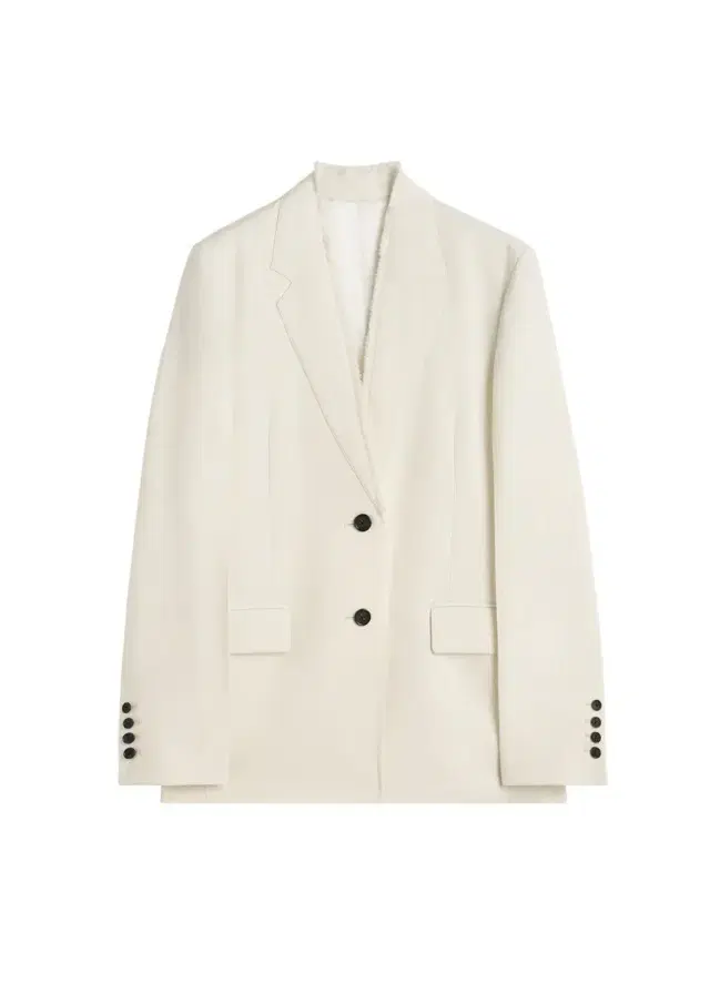 TOTEME Raw Lapel Jacket