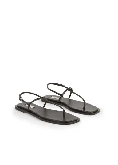 TOTEME T-Strap Sandal - Bark | Thumbnail 5