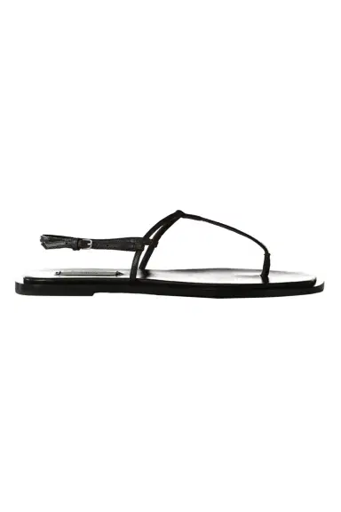 TOTEME T-Strap Sandal - Bark | Thumbnail 1
