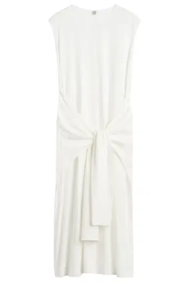 TOTEME Tie-Waist Dress | Thumbnail 1 TOTEME Tie-Waist Dress | Thumbnail 1