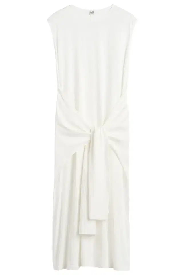 TOTEME Tie-Waist Dress - Off-White