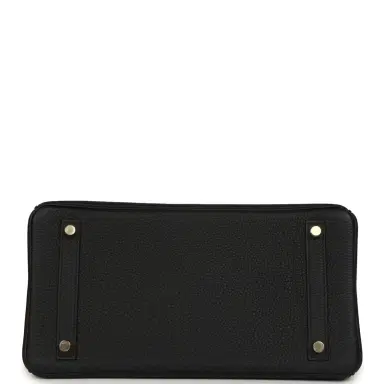 HERMÈS Hermes Birkin 30 Black Togo Gold Hardware | Thumbnail 6 HERMÈS Hermes Birkin 30 Black Togo Gold Hardware | Thumbnail 6