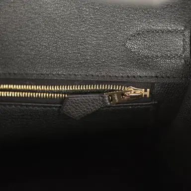 HERMÈS Hermes Birkin 30 Black Togo Gold Hardware | Thumbnail 9 HERMÈS Hermes Birkin 30 Black Togo Gold Hardware | Thumbnail 9