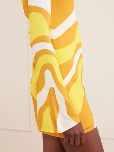 Cala de la Cruz Maisha Printed Jersey Mini Dress | Thumbnail 4