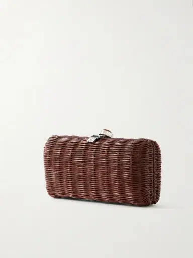 Judith Leiber Couture Poppy Basket Embellished Raffia Clutch | Thumbnail 4 Judith Leiber Couture Poppy Basket Embellished Raffia Clutch | Thumbnail 4