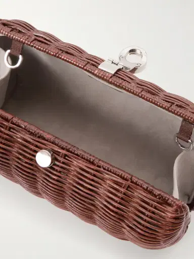 Judith Leiber Couture Poppy Basket Embellished Raffia Clutch | Thumbnail 6 Judith Leiber Couture Poppy Basket Embellished Raffia Clutch | Thumbnail 6