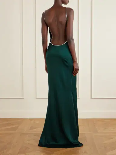Tom Ford Embellished Silk-satin Gown | Thumbnail 3 Tom Ford Embellished Silk-satin Gown | Thumbnail 3